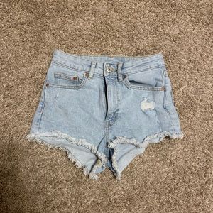 h&m jean shorts